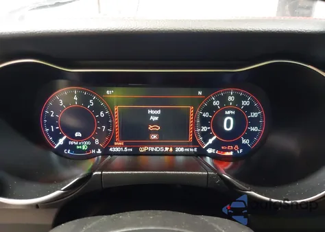 2019 Ford Mustang Gt Premium z USA, uszkodzony, nr VIN 1FA6P8CF6K5102032